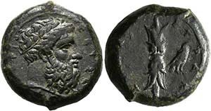 SICILIA - Syrakus - Bronze (16,87g) Zeit des ... 