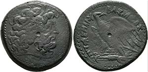 Ptolemaios IV. Philopator (221-205) - Bronze ... 