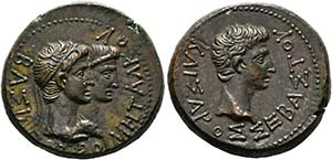 Rhoimetalkes I. (11 v.-12 n. Chr.) - Bronze ... 