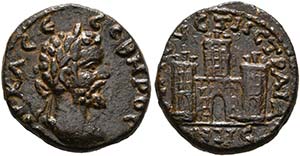 Septimius Severus 193-211 - Lokalbronze ... 