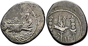 M. Antonius - Denarius (3,42g) ... 