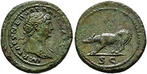 Traianus (98-117) - Semis (3,03g) 109-112 n. ... 