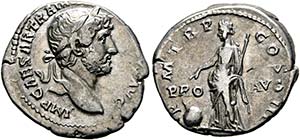 Hadrianus (117-138) - Denarius (3,26g) ... 