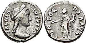 Sabina (128-136) - Denarius (3,2g) 128-136 ... 