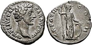 Marcus Aurelius (161-180) - Denarius (3,56g) ... 