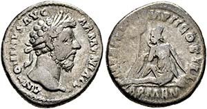 Marcus Aurelius (161-180) - Denarius (3,23g) ... 
