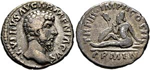 Lucius Verus (161-169) - Denarius (3,21g) ... 