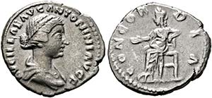 Lucilla (163-169/181) - Denarius (3,2g) ... 