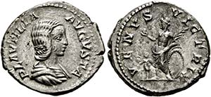 Plautilla (202-205/211) - Denarius (3,8g) ... 