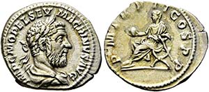 Macrinus (217-218) - Denarius (2,89g) Roma, ... 