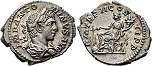 Elagabalus (218-222) - Denarius (2,77g) 219 ... 