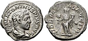 Elagabalus (218-222) - Denarius (3,82g) 220 ... 