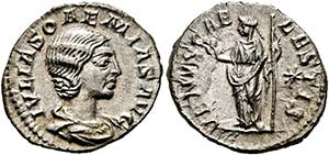 Iulia Soaemias (218-222) - Denarius (2,48g) ... 