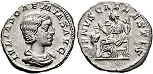Iulia Soaemias (218-222) - Denarius (2,87g) ... 