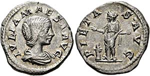Iulia Maesa (218-224) - Denarius (3,05g) ... 