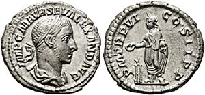 Severus Alexander (222-235) - Denarius ... 