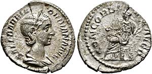 Orbiana (225-227) - Denarius (2,26g) 225-227 ... 