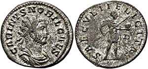 Carinus (283-285) - AE-Antoninianus (3,57g) ... 