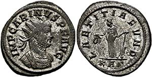 Carinus (283-285) - als Augustus. ... 