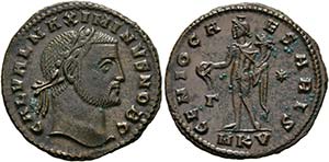 Maximinus Daia (310-313) - Follis (5,40 g), ... 