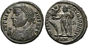 Licinius I. (308-324) - Follis (3,58g) ... 