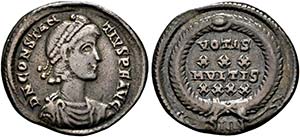 Constantius II. (337-361) - Siliqua (1,96g) ... 