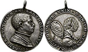 Karl V. 1506-1556 (gest.1558) - AE-Medaille ... 