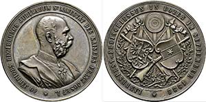 Bozen - AR-Medaille 1888 v. Christlbauer ... 