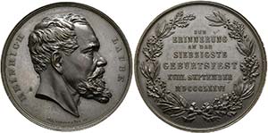 Wien - Lot 2 Stück; AE-Medaille 1876 von J. ... 
