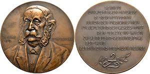 HOFFMANN, Adolf Dr. 1822-1909 - AE-Medaille ... 