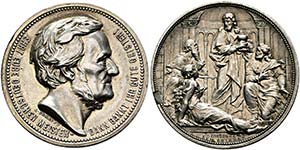 WAGNER, Richard 1813-1883 - AR-Medaille ... 