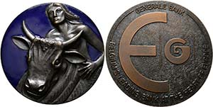 Brüssel - AE-Medaille (102mm) o.J. von ... 
