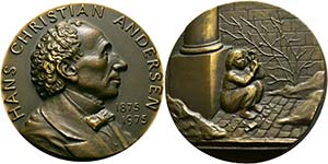 DÄNEMARK - AE-Medaille (70mm) 1975 von ... 