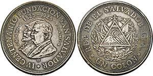 CHILE - Lot 3 Stück; Peso 1880 Santiago // ... 