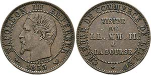 Napoleon III. 1852-1870 - 5 Centimes ... 