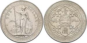 Eduard VII. 1901-1910 - Trade-Dollar 1909 ... 