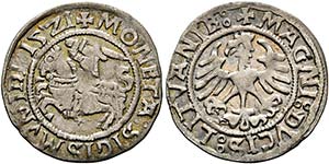 Sigismund I. 1506-1545 - Halbgroschen 1521 ... 