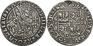 Sigismund III. 1587-1632 - 1/4 Taler (Ort) ... 