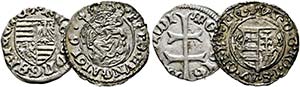 Sigismund 1387-1437 - Lot 2 Stück; Denar ... 