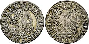 Ferdinand II. 1619-1637 - Lot 5 Stück; 3 ... 