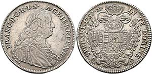 Franz I. Stefan 1745-1765 - 1/2 Taler 1757 ... 
