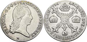 Franz II. 1792-1806-(1835) - Kronentaler ... 