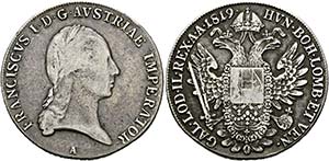 Franz I. (1792)-1806-1835 - Taler 1819 A ... 
