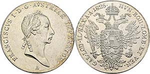 Franz I. (1792)-1806-1835 - Taler 1825 A ... 