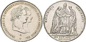 Franz Joseph 1848-1916 - Gulden 1854 A Wien ... 