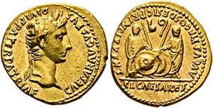 Augustus (27 v. Chr.-14 n. Chr.) - Aureus ... 