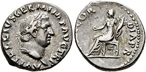 Vitellius (69) - Denarius (3,33 g), Roma, ... 