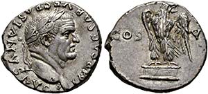 Vespasianus (69-79) - Denarius (3,51 g), ... 
