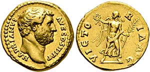 Hadrianus (117-138) - Aureus (7,14 g), Roma, ... 