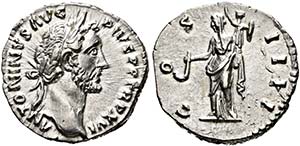Antoninus Pius (138-161) - Denarius (3,38 ... 